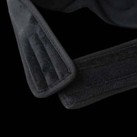 mussage sleep mask with headphones velcro headband